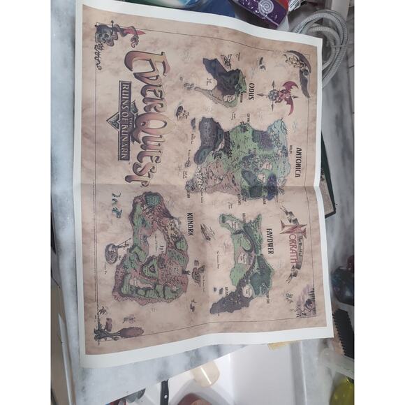 EverQuest: The Ruins‎ of Kunark Big Box 2000 PC Vintage Video Game Collector's - Picture 11 of 11